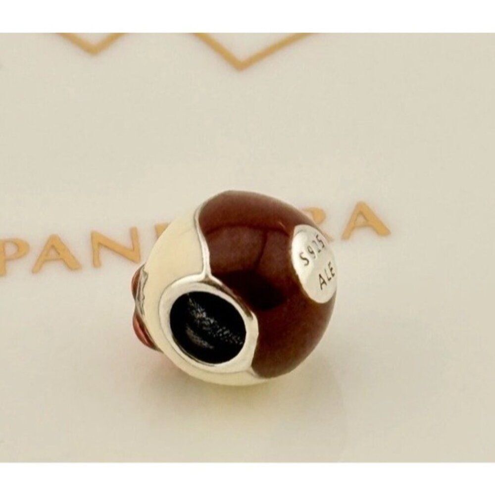 Pandora Christmas Pudding Festive Season Charm 791412ENMX New Genuine Authentic - Picture 4 of 5